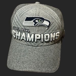 9Forty New Era Seattle Seahawks Super Bowl Champs XLVIII FELT hat OS adjustable